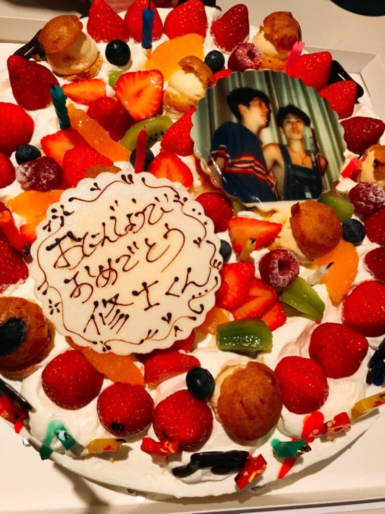 川谷修士の誕生日ケーキ