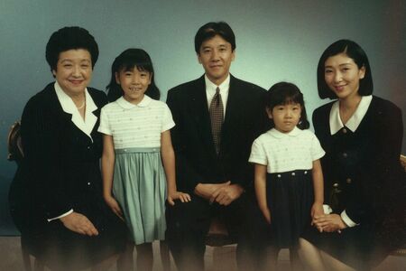 安藤和津の家族写真